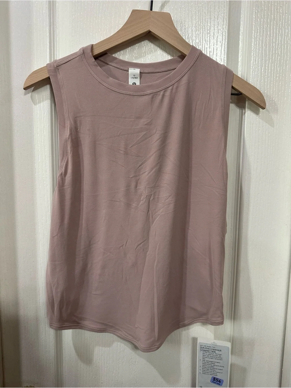 Lululemon Soft-Knit Crewneck Cropped Tank Top - Picture 4 of 7
